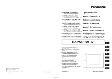 Mode d'emploi | Panasonic CZ256ESMC2 Operating instrustions | Fixfr