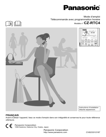 Mode d'emploi | Panasonic CZRTC4 Operating instrustions | Fixfr