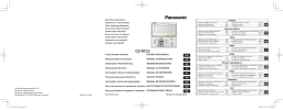 Panasonic CZRTC2 Operating instrustions