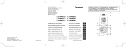 Panasonic CZRWSC2 Operating instrustions