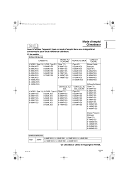 Panasonic U10ME1E81 Operating instrustions