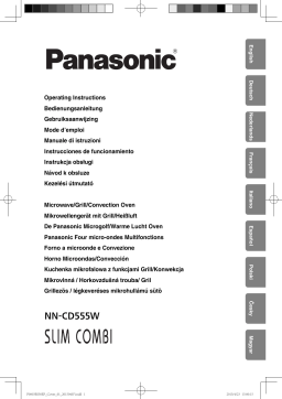 Panasonic NNCD555W Operating instrustions