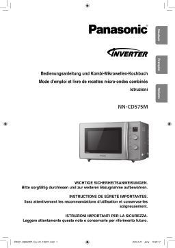 Panasonic NNCD575M Operating instrustions