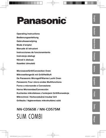 NNCD565B | Mode d'emploi | Panasonic NNCD575M Operating instrustions | Fixfr