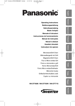 Panasonic NNCF760M Operating instrustions