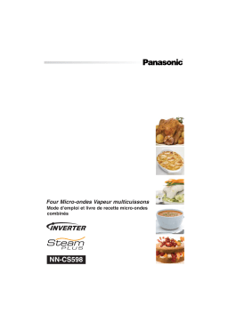 Panasonic NNCS598SEPG Operating instrustions