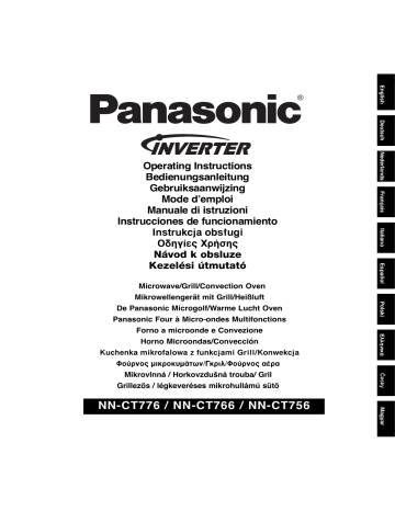 NNCT766 | NNCT776 | Mode d'emploi | Panasonic NNCT756 Operating instrustions | Fixfr