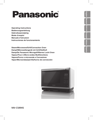 Mode d'emploi | Panasonic NNCS894S Operating instrustions | Fixfr