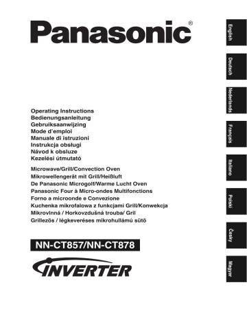 NNCT857 | NNCT878SWPG | Mode d'emploi | Panasonic NNCT878SEPG Operating instrustions | Fixfr