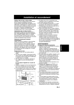 Panasonic NNE202CB Operating instrustions