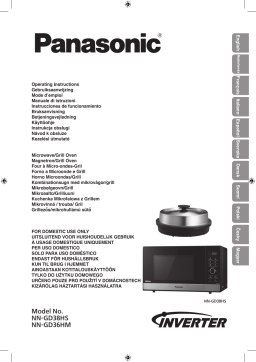 Panasonic NNGD36HM Operating instrustions