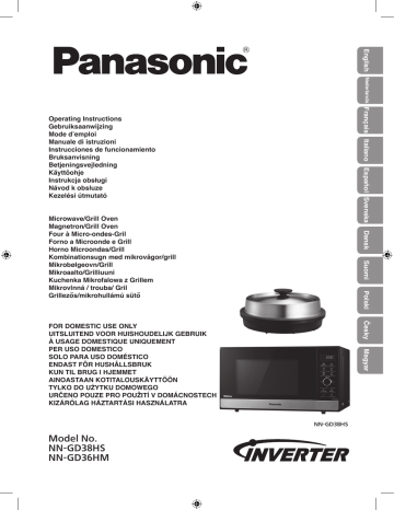 Mode d'emploi | Panasonic NNGD36HM Operating instrustions | Fixfr