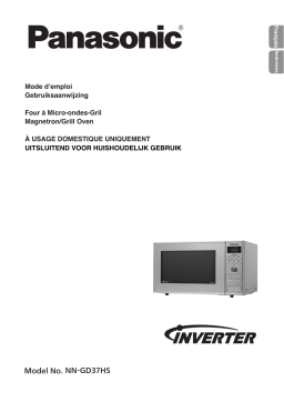 Panasonic NNGD37HS Operating instrustions