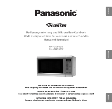 NNGD559WWPG | Mode d'emploi | Panasonic NNGD569MWPG Operating instrustions | Fixfr