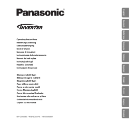 Panasonic NNGD559WEPG Operating instrustions