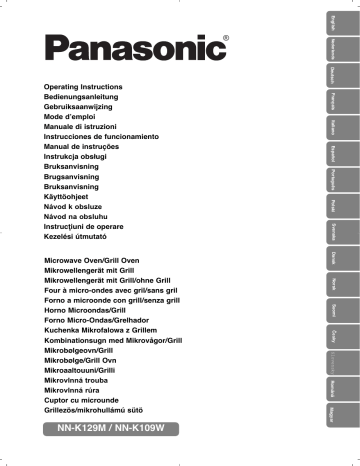 NNK129MMWPG | NNK129MMEPG | NNK109WMEPG | Mode d'emploi | Panasonic NNK109WMWPG Operating instrustions | Fixfr