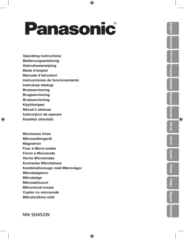 Mode d'emploi | Panasonic NNSD452W Operating instrustions | Fixfr