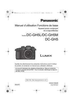 Panasonic DCGH5EG Operating instrustions