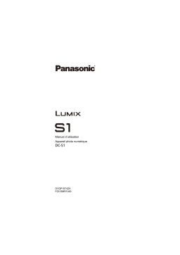 Panasonic DCS1E Operating instrustions