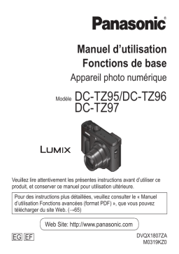 Panasonic DCTZ95EG Operating instrustions