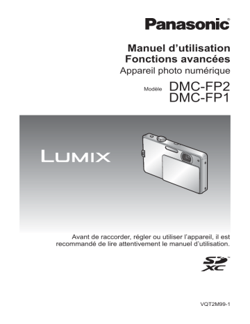 Mode d'emploi | Panasonic DMCFP1 Operating instrustions | Fixfr