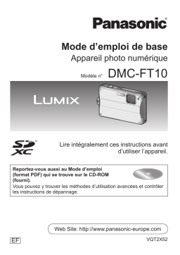 Panasonic DMCFT10EF Operating instrustions