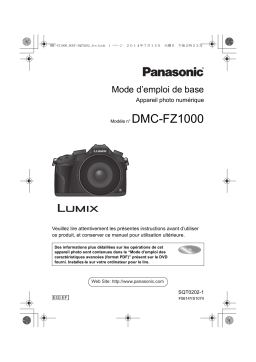 Panasonic DMCFZ1000EG Operating instrustions