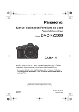 Panasonic DMCFZ2000EF Operating instrustions