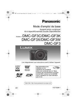 Panasonic DMCGF3CEF Operating instrustions