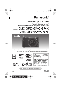 Panasonic DMCGF6EG Operating instrustions