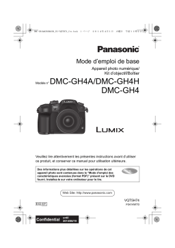 Panasonic DMCGH4AEF Operating instrustions