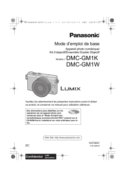 Panasonic DMCGM1KEF Operating instrustions