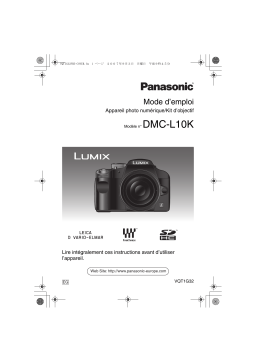 Panasonic DMCL10K Operating instrustions