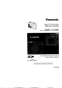 Panasonic DMCLC43E Operating instrustions