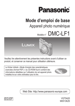 Panasonic DMCLF1EF Operating instrustions