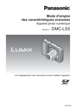 Panasonic DMCLS5E Operating instrustions