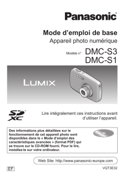 Panasonic DMCS1EF Operating instrustions