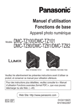 Panasonic DMCTZ100EG Operating instrustions