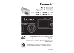 Panasonic DMCTZ15 Operating instrustions