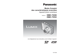 Panasonic DMCTZ20EG Operating instrustions