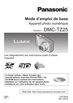 Panasonic DMCTZ25EF Operating instrustions