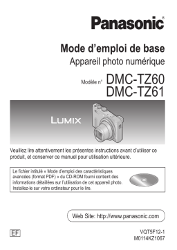 Panasonic DMCTZ61EF Operating instrustions