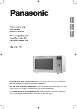 Panasonic NNGD371S Operating instrustions