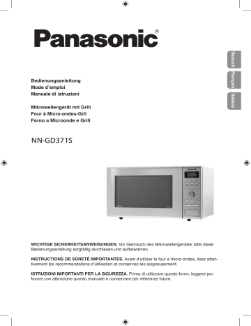Mode d'emploi | Panasonic NNGD371S Operating instrustions | Fixfr