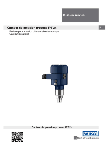 IPT-20 tag:model:IPT-21 | Mode d'emploi | WIKA IPT-20 IPT-21 Operating instrustions | Fixfr