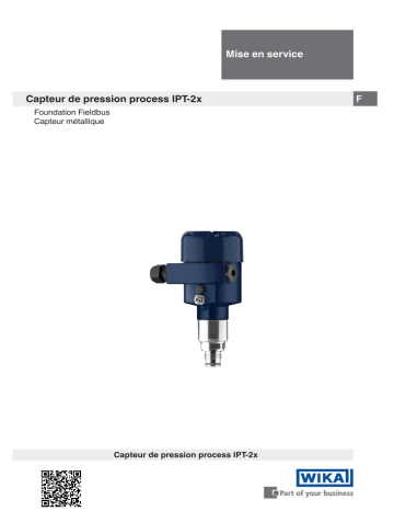 IPT-20 tag:model:IPT-21 | Mode d'emploi | WIKA IPT-20 IPT-21 Operating instrustions | Fixfr