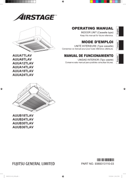 Fujitsu AUUB24TLAV Manuel utilisateur