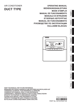 Fujitsu ARHC72LHTA Manuel utilisateur