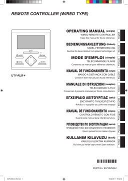 Fujitsu ARHG72LHTA Manuel utilisateur