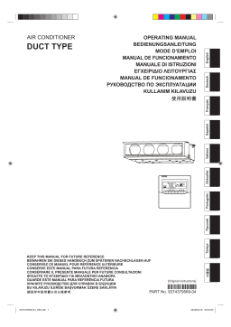 Fujitsu ARHG45LMLA Manuel utilisateur